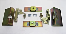 Small Locking Cat Jaw Claw Door Latches w/ Installation Kit Bear Type Grip Latch