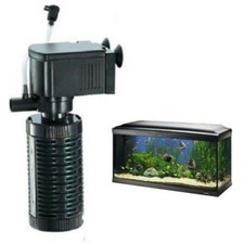Pompa Filtro Interno Acquario Acqua  Dolce Filtraggio Spugna Pulizia Litri 800