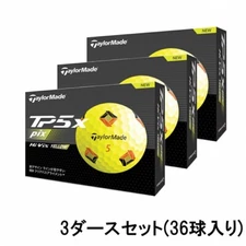 TaylorMade TP5x pix balls 3 dozen set 3 dozen (36 pieces) Yellow NEW Japan