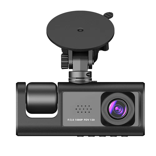 Dual Lens Autokamera Dashcam Full HD 1080P DVR Recorder Nachtsicht G-Sensor - Bild 3 von 20