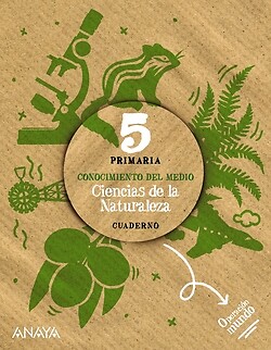 Ciencias de la Naturaleza 5. Cuaderno.. NUEVO. Envío URGENTE. LIBRO DE TEXTO - Imagen 1 de 1