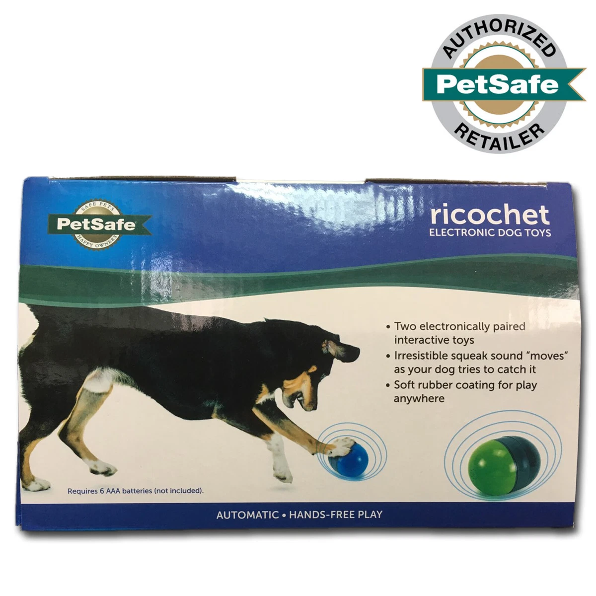Petsafe ricochet cheap dog toy