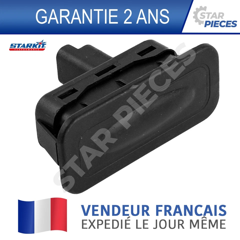 BOUTON OUVERTURE DE COFFRE RENAULT CLIO 3 & 4 MEGANE 2 & 3 SCENIC 2 & 3 82000762 - Photo 2/4
