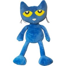 Kohls Cares Pete the Cat Plush 15" Blue Paws Stuffed Animal 2018