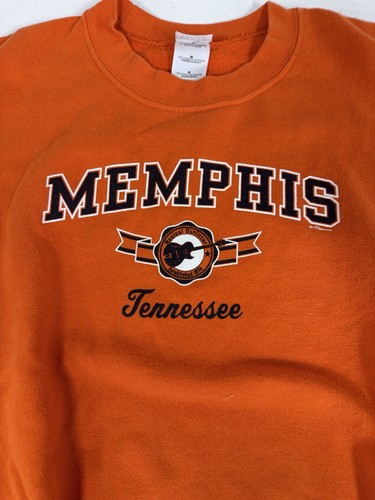 VINTAGE 90’s Memphis Tennessee Graphic Sweatshirt Crewneck Men’s Size M BH - Picture 2 of 5