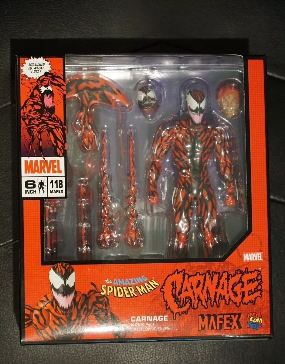 MEDICOM TOY MAFEX CARNAGE COMIC Ver. “A” - アメコミ