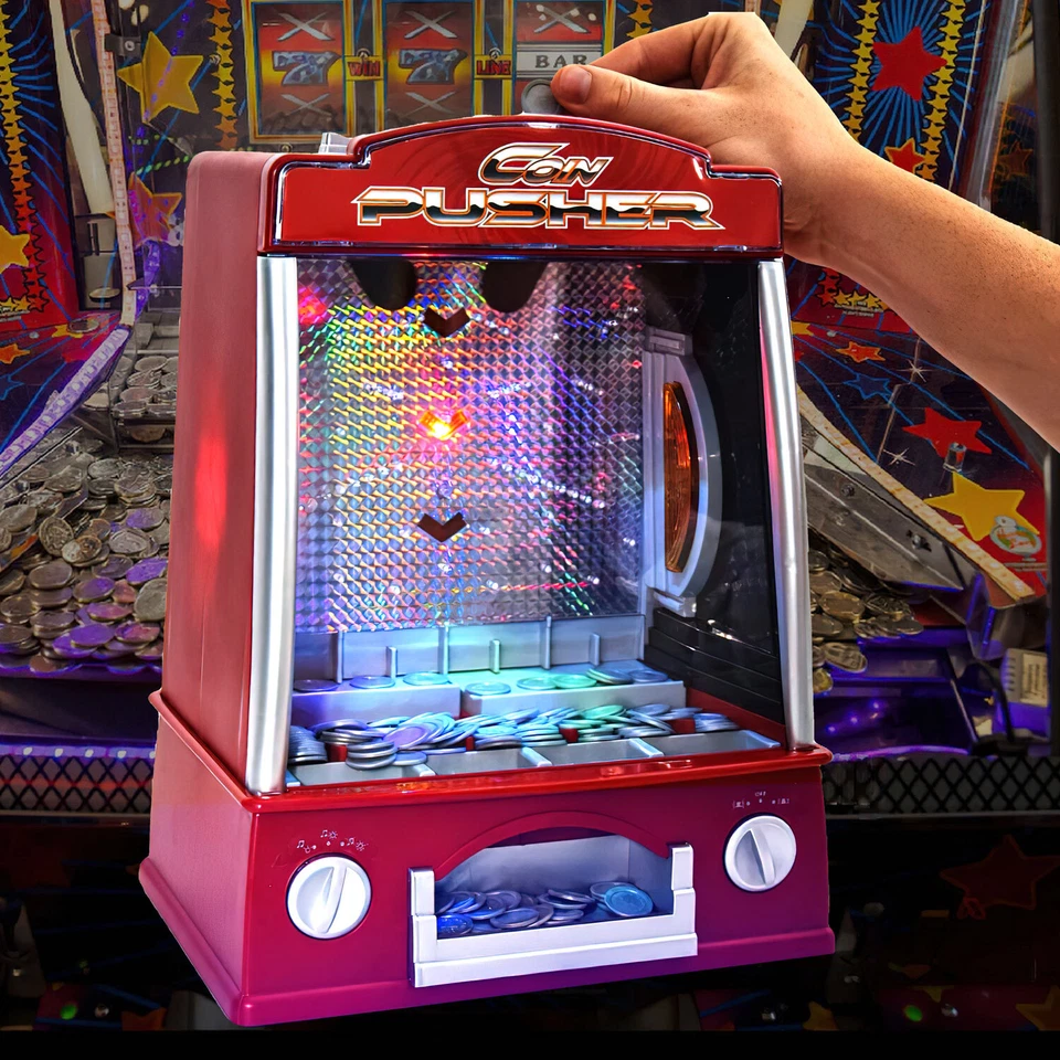 Münzschieber Spielautomat Spielhallen Spiel Automat Coin Pusher Geldspielautomat - Bild 3 von 4