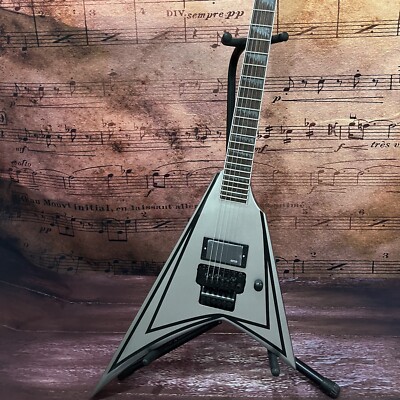 エレキギター Vタイプ Chinese Electric Guitar Jack son Forked tail V Flying Mahogany