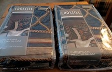 Lot of 2 Croscill Julian Euro European Sham 26x26 New