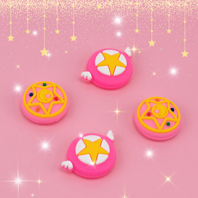 Moon Anime Thumb Grips Anime Cardcaptor Sakura Nintendo Switch, Lite,  OLED S