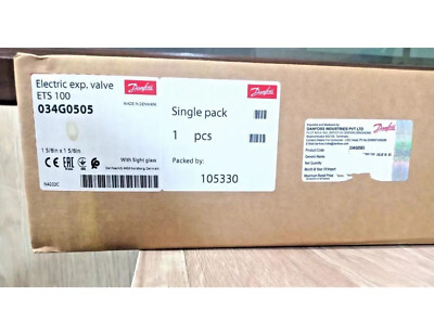 034G0505 Danfoss Electric Expansion Valve ETS 100 1-Year Warranty !
