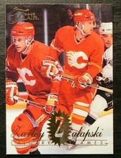 1994-95 94/95 Fleer Flair #30 Zarley Zalapski Calgary Flames