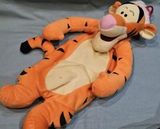 Disney Winnie The Pooh Plush Christmas Tigger Hanging Pyjama Case Stocking GC