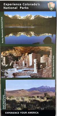 EXPERIENCE COLORADO'S NATIONAL PARK  National Park Service UNIGRID BROCHURE  Map
