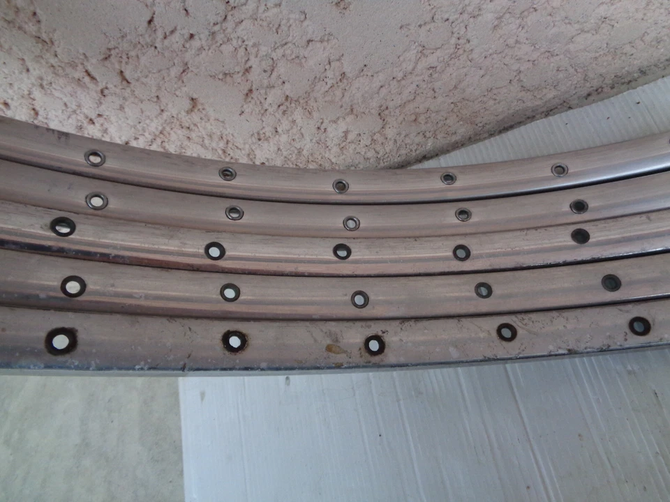 MAVIC module E 700 C jantes 36 course red-green label two pairs +1,/  TIRE RIMS - Bild 4 von 4