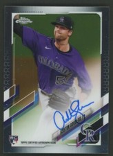 2021 Topps Chrome Ashton Goudeau RC Auto RA-AGO Colorado Rockies