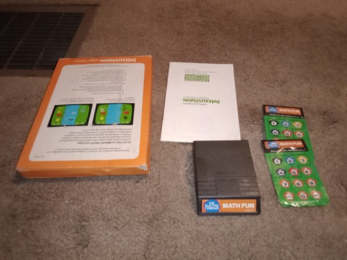Intellivision The Electric Company® Math Fun - Mattel Electronics #2613 - 1980 - Picture 2 of 2