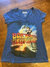Back To The Future Ladies Shirt Fits Like Sz L
