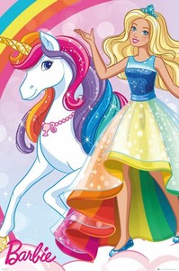 barbie with unicorn