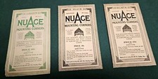NuAce Antique Photo Mounting Corners Lot of 3 Packs-2 Black 1 Green-New Unopened
