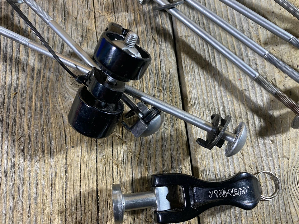 Pinhead Axle Locking Nuts Skewers LOT Seatpost KEY IS NOT MATCHING For Parts - Image 3 of 4