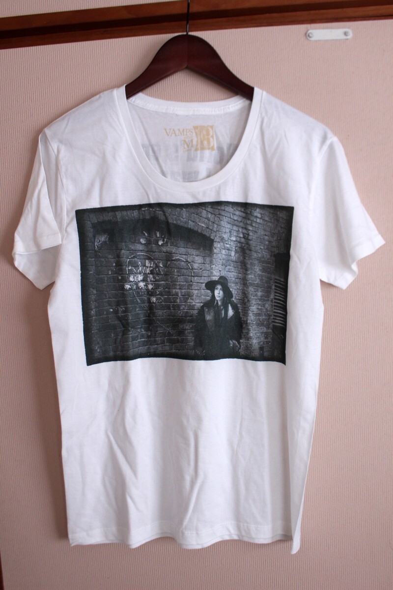 VAMPS(HYDE, The Last Rockstars)Picture T-shirt White Size M