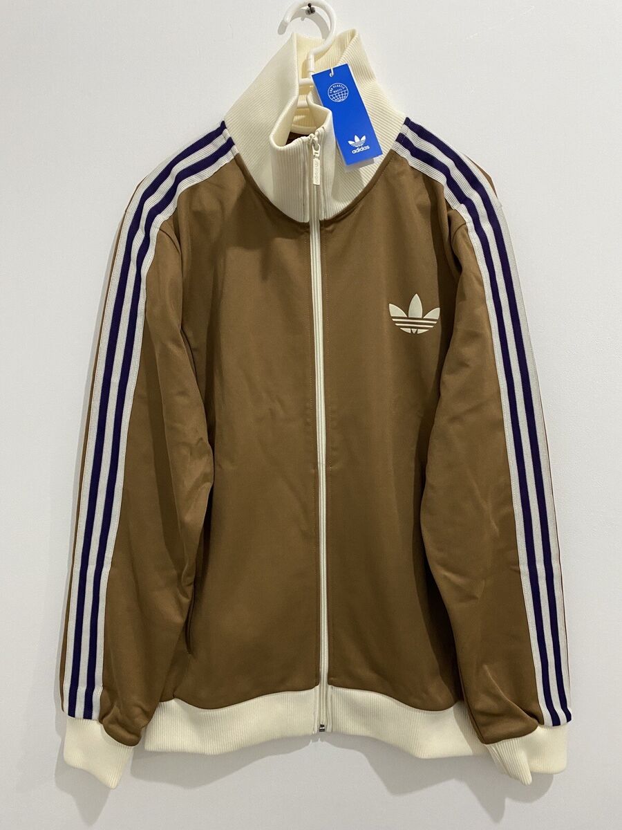 Adidas Originals Adicolor Heritage Track Top Jacket Brown Adidas Originals Adicolor Heritage Track Top Jacket Brown