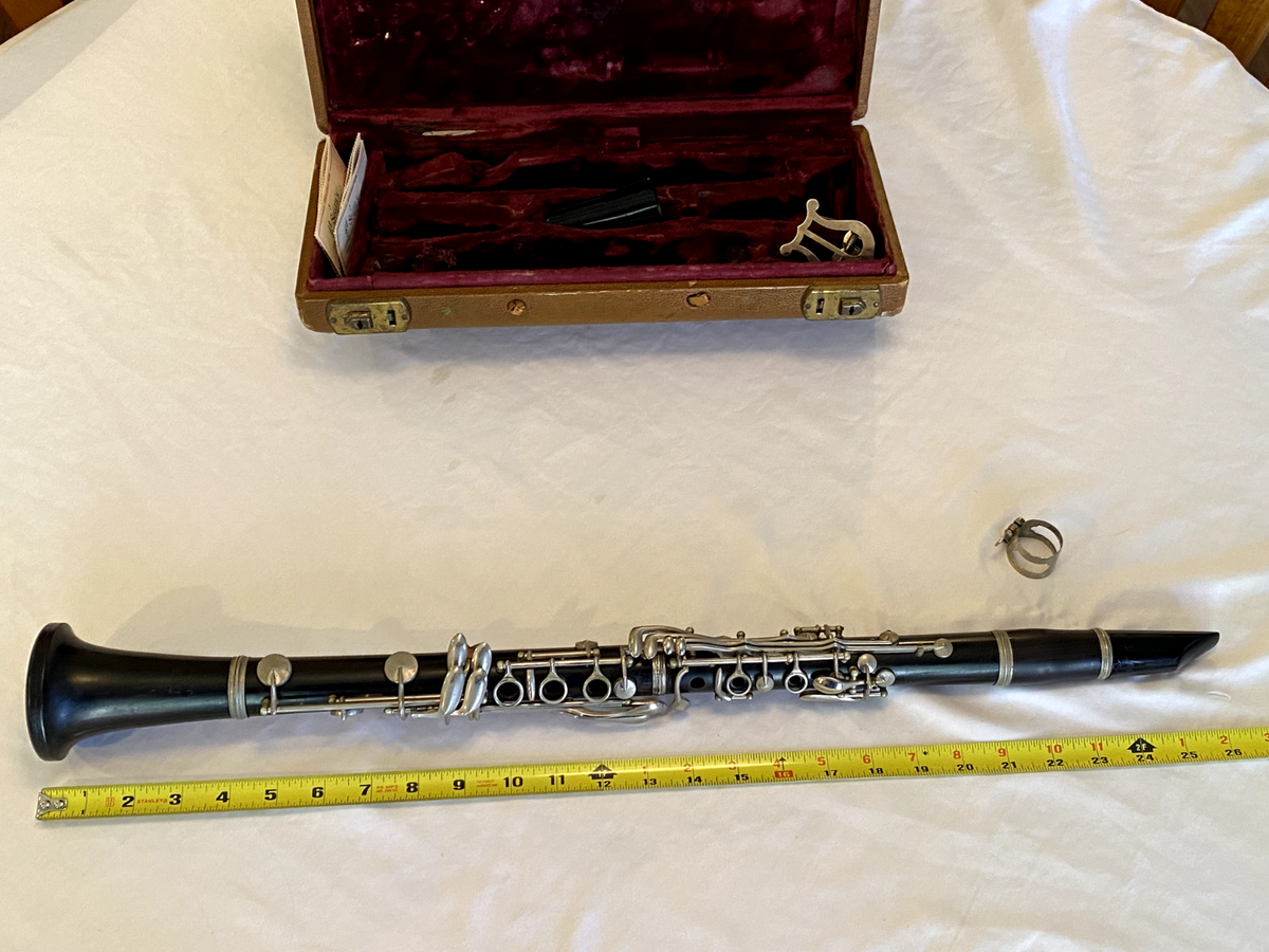 SELMER セルマー クラリネット DEPOSE Series 9 1960年 Selmer Depose Series 9 Wood Eb Soprano Clarinet 1962 Serial