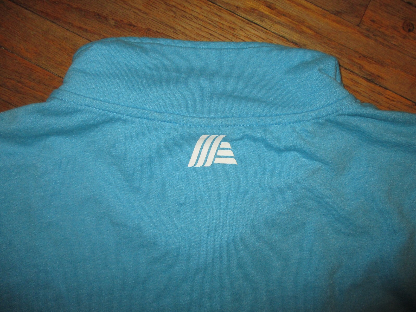 ALDI SWEATSHIRT Pullover Button Snap Neck Rainbow… - image 5