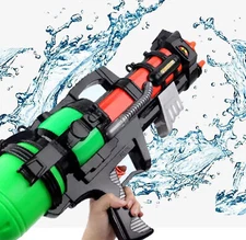 23" High Pressure Large Capacity Blaster Squirt Pistol Water Gun Kids Adults Toy
