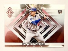 2025 Topps Transcendent Collection #29 DALTON RUSHING Rookie Variation Dodgers