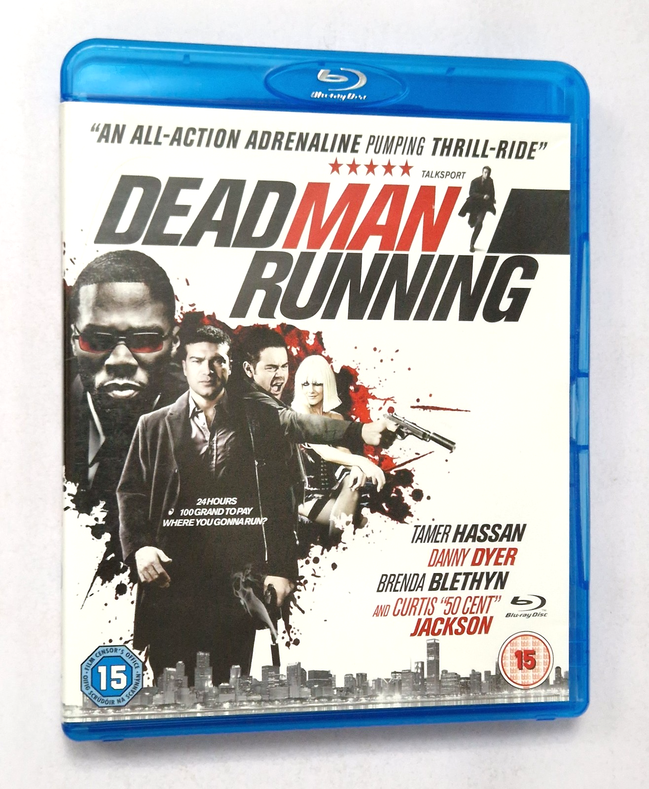 Dead Man Running BLU RAY British Crime Comedy Film