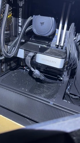 NVIDIA GeForce RTX 3060Ti 8GB Founders Edition Graphics Card with White Cable