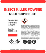 100g -  ANT BEDBUG COCKROACH FLEA SILVERFISH  INSECT KILLER BORIC ACID POWDER