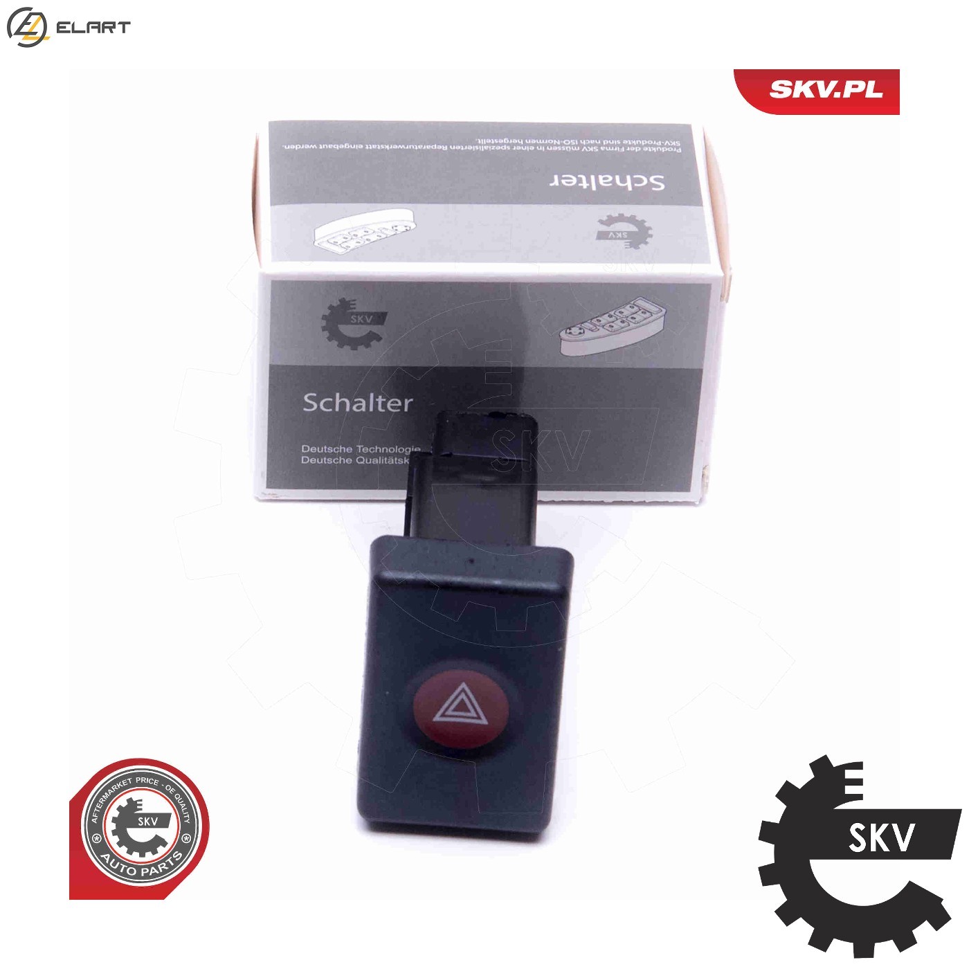 HAZARD WARNING LIGHT SWITCH 36SKV724 FOR DACIA LOGAN/Pickup/MCV/EXPRESS 1.5L