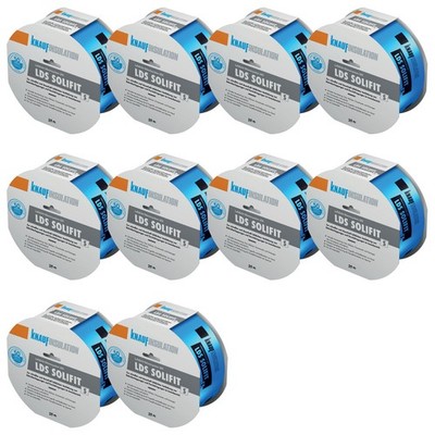 10xKNAUF Insulation LDS Solifit S Klebeband Luftdichtheit Haftklebeband 60mmx25m