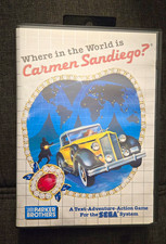 Parker Brothers Where in the World is Carmen Sandiego? SMS w/ manual