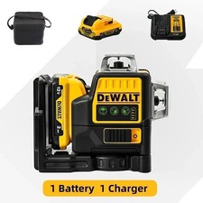DeWalt DW089LG 12V Green Line 3 x 360 Laser Level Laser Battery  Charger USA