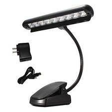 Music Stand Light ,Clip On Piano Lights 9 LED Orchestra Light Book Lamp
