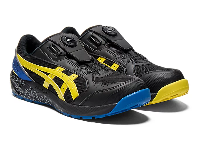 Asics Winjob CP229 Boa RR 3 Black Yellow 1273A161-001 Men's Size