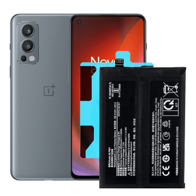 Tradebit Akku für OnePlus Nord 2 / 9RT 5G BLP861 + Montageband Handy Akku Li-Ion
