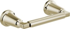 Delta 74855 Bowery Wall Mounted Pivoting Toilet Paper Holder - - Nickel