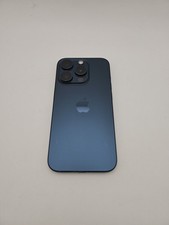 Apple IPhone 15 Pro Backhousing Used Replacement Part OEM- Blue Titanium