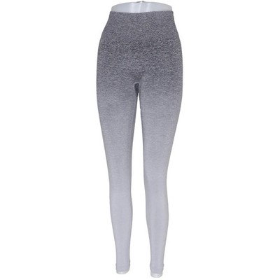 Teveo, Sportleggings, Größe: 36, Grau, Elasthan/Polyamid/Polyester #crT