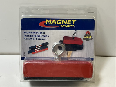 Magnet Source Heavy Duty Holding & Retrieving Powerful Ceramic Magnet 150lb Pull