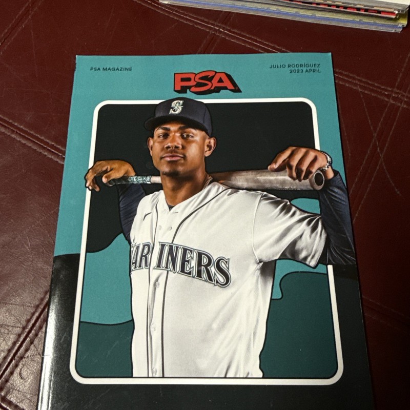 PSA Magazine April 2023 Julio Rodriguez Cover VF Condition 
