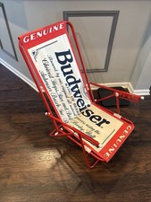 Budweiser Vintage Canvas Beach Pool Chair Gen...