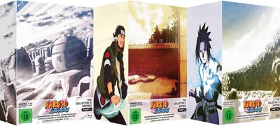 Naruto Shippuden - Collector's Edition / Part 1+2+3 im Set # BLU-RAY-NEU