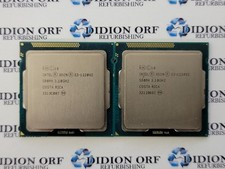 Lot of 2 INTEL Xeon E3-1220V2 SR0PH 3.10 GHz 8 MB Cache 69 W Grade B SKU 16859