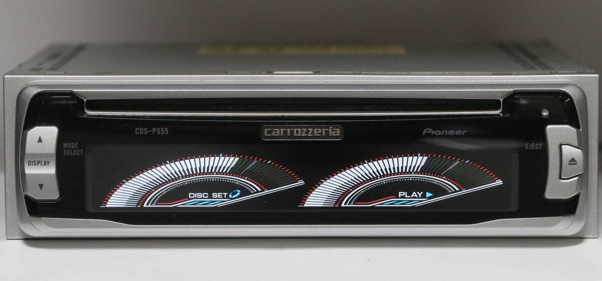 Rare Pioneer Carrozzeria CDS-P555 IP Bus CD & Level Meter Slave